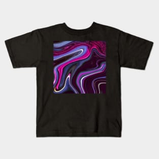 Liquid marble texture Kids T-Shirt